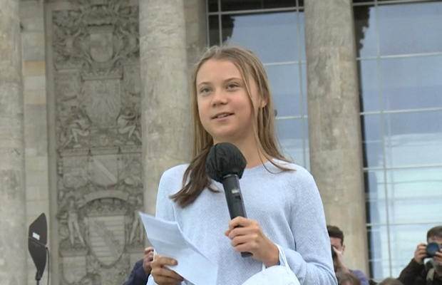 AFP | Greta Thunberg addresses Berlin FFF protest ahead of German elections